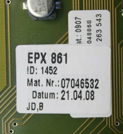 Плата управления (EPX 861) для кофемашины MIELE